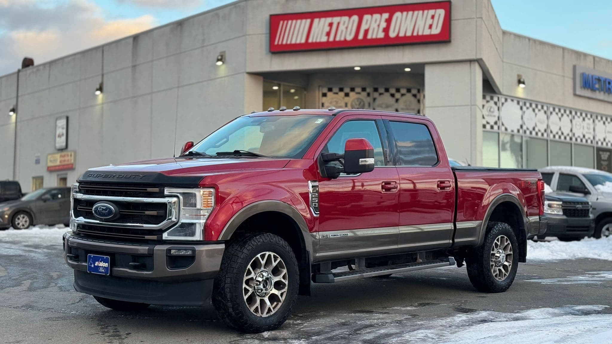 2021 Ford F-250 SUPER DUTY LARIAT 6.7L POWER STROKE V8 TURBO DIESEL 4WD Crew Cab 6.75' Box