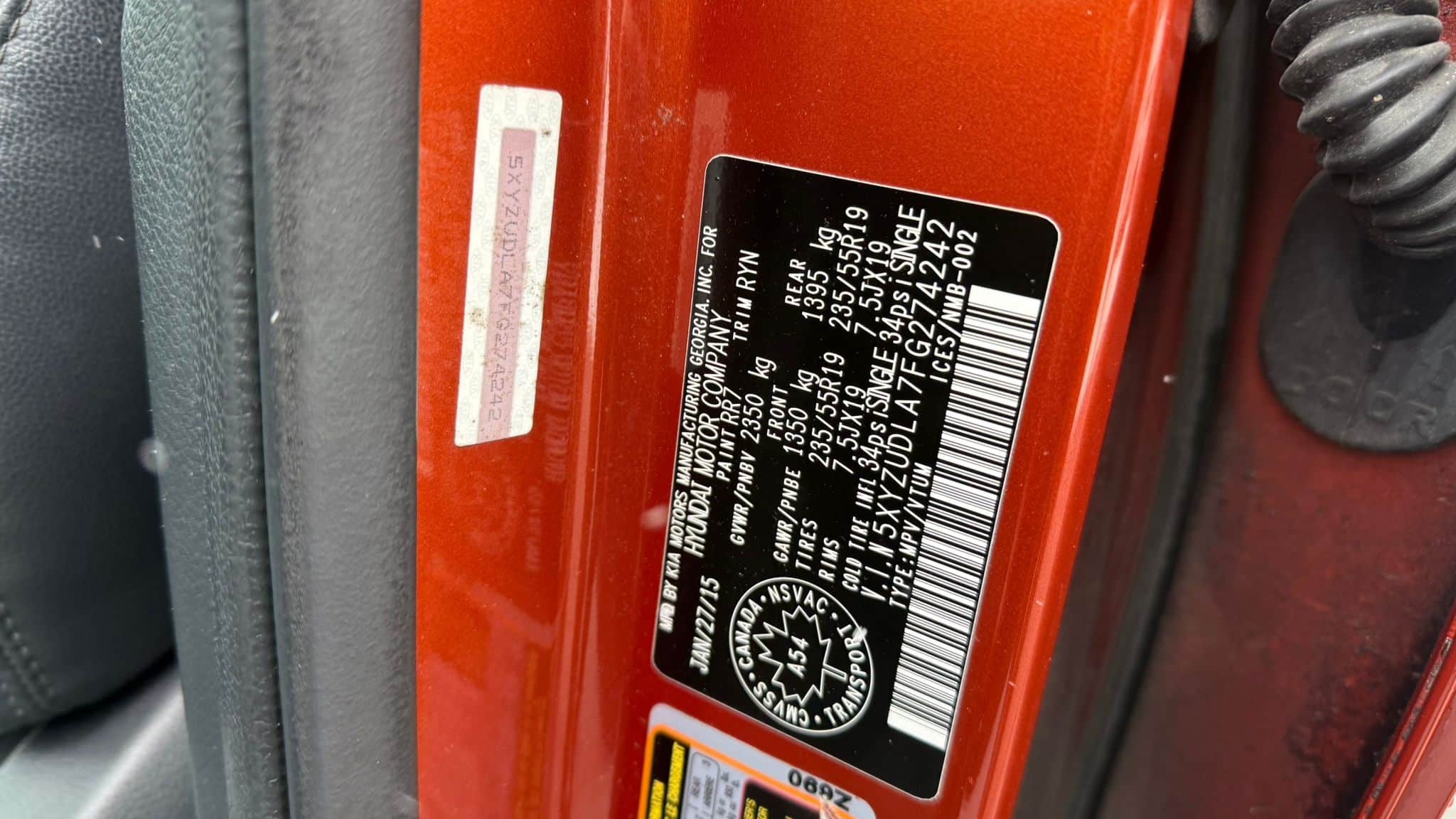 2015 Hyundai Santa Fe Sport Limited AWD 2.0T thumbnail 24